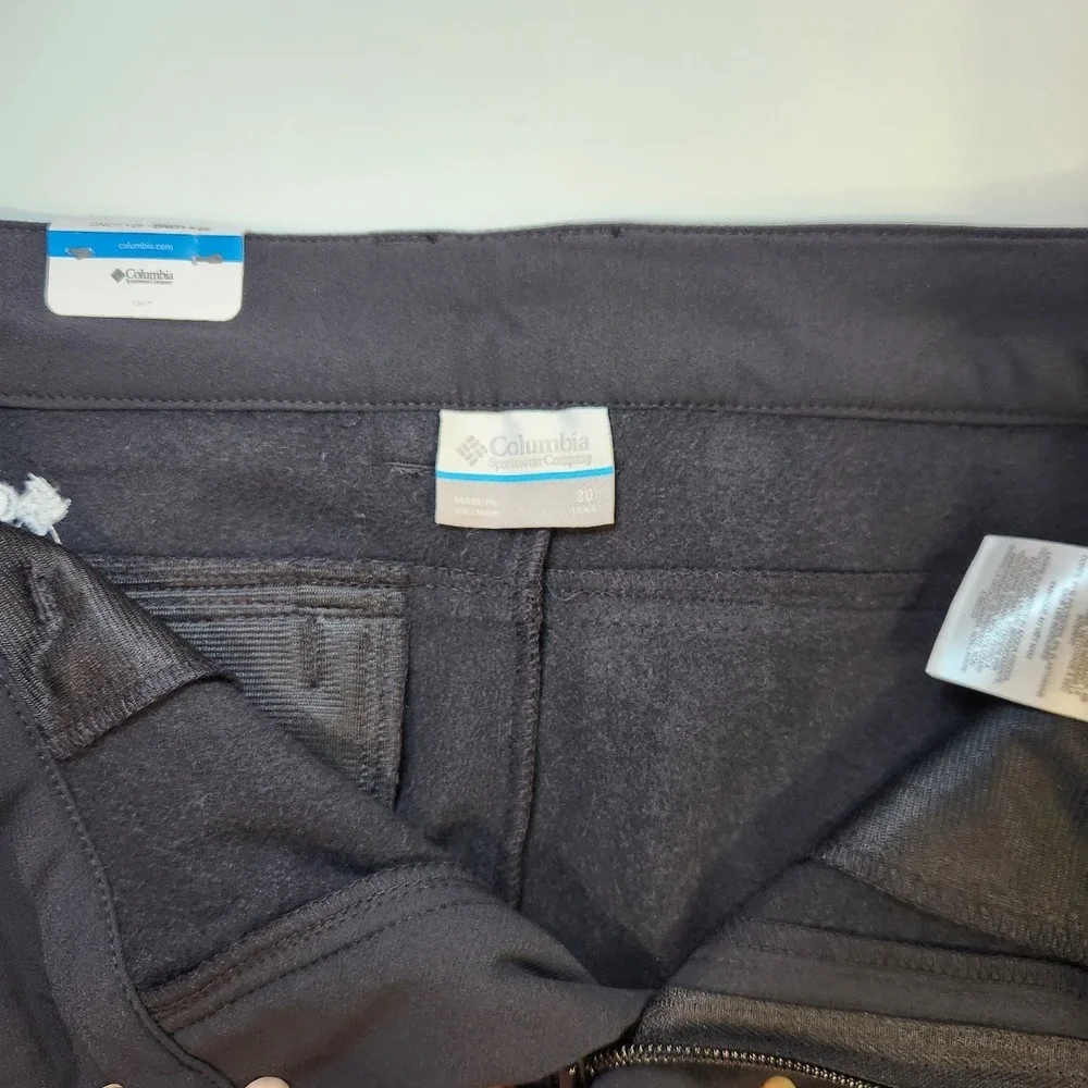 Columbia Pants‎ Men's Active Fit 5 pocket Pants 30W x 40L Black